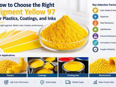 How to Choose the Right Pigment Yellow 97 for Plastics, Coatings, and Inks